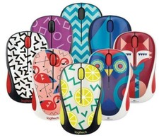 Mouse óptico sem fio Logitech M317 muitas cores novas para escolher entre M325 M185, usado comprar usado  Enviando para Brazil