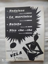 Album vela spartiti usato  Chivasso