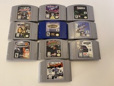10- Lote de jogos Nintendo 64 N64 Blitz 1080 Snowboarding WCW NWO testado autêntico! comprar usado  Enviando para Brazil