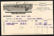 Rechnung bielefeld 1915 gebraucht kaufen  Berlin