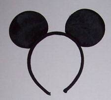 Usado, Fantasia de Halloween Mickey Mouse Ear Headband Preta Tamanho Único Infantil Adulto comprar usado  Enviando para Brazil