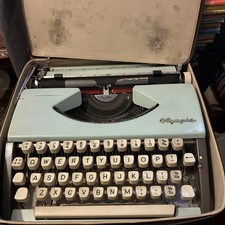 Olympia luxe typewriter for sale  CARMARTHEN