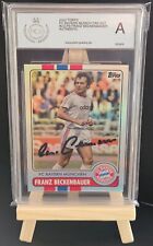 Franz beckenbauer autogramm gebraucht kaufen  Deutschland