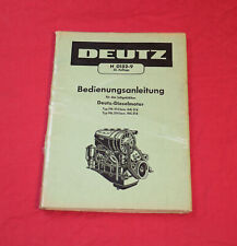 Betriebsanleitung deutz motor gebraucht kaufen  Estorf