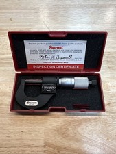 Starrett 216XRL-1 contador mecânico micrômetro externo alcance de 0-1", 0,0001" comprar usado  Enviando para Brazil