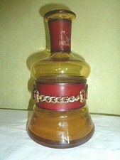 Bouteille vintage cuir d'occasion  Pont-Évêque