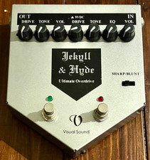 Pedal de efeitos de guitarra Visual Sound Jekyll & Hyde overdrive distorção modelo inicial comprar usado  Enviando para Brazil
