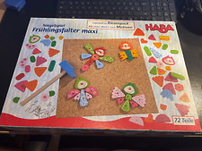 Haba nagelspiel frühlingsfalt gebraucht kaufen  Velbert