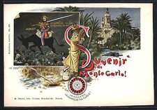 Old postcard monte d'occasion  Expédié en Belgium
