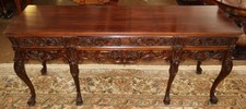 Carved mahogany english for sale  Long Branch