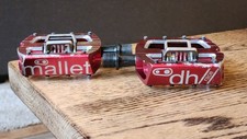 Pedais de bicicleta Crank Brothers Mallet DH downhill MTB mountain bike sem clipes - Vermelho comprar usado  Enviando para Brazil