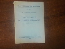 Manualetto dizionario termini usato  Firenze