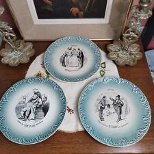 Assiettes parlantes sarreguemi d'occasion  Gurgy