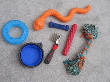 Bundle dog toys for sale  YATELEY
