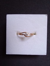 Bague massif solitaire d'occasion  Les Rosiers-sur-Loire