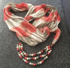 Schal holzperlen gebraucht kaufen  Wittstock/Dosse