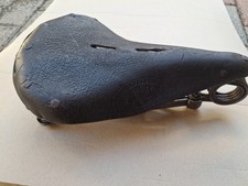 Brown leather saddle usato  Ferrara