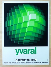 Sérigraphie yvaral galerie d'occasion  Paris XVIII