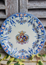 Ancienne assiette decor d'occasion  Le Poinçonnet