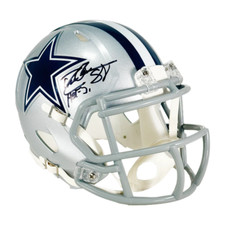 Mini capacete de futebol americano Drew Pearson assinado HOF 21 inscrição Dallas Cowboys Speed comprar usado  Enviando para Brazil