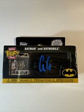 Autógrafo assinado por George Clooney Batman Funko Pop Mini Bitty Rides caixa danificada comprar usado  Enviando para Brazil
