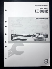 MANUAL DE SERVIÇO DE DEMOLIÇÃO VOLVO EC380EHR ALTO ALCANCE 20041950A comprar usado  Enviando para Brazil