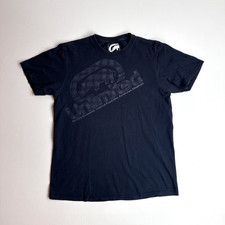 Camiseta Ecko UNLTD tamanho L masculina grande logotipo azul marinho desbotada comprar usado  Enviando para Brazil