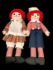 Bonecas grandes vintage Raggedy Ann & Andy 29" - bonecas e coisas ~ São Francisco comprar usado  Enviando para Brazil