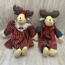 Moose plush christmas for sale  San Antonio