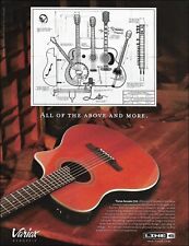 2004 Line 6 Variax 700 anúncio de guitarra acústica/elétrica impressão de anúncio 8 x 11 comprar usado  Enviando para Brazil
