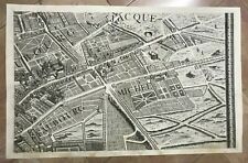 Paris 1739 plan d'occasion  Paris VI