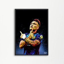 Poster quadro calcio usato  Nardo