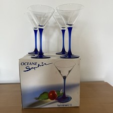 Luminarc blue stem for sale  BOLTON