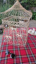 Ivory contemporary wirework for sale  BILLINGSHURST