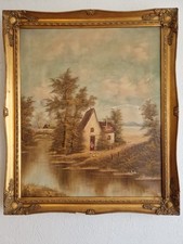 Large vintage framed for sale  STAFFORD