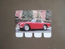 Triumph tr4 plaque d'occasion  Calonne-Ricouart