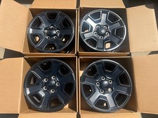 Usado, 4 rodas de fábrica premium OEM aro 17" com tampa 6PJ78TRMAA da Jeep Gladiator Mojave comprar usado  Enviando para Brazil