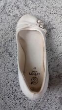 Ballerines blanches talon d'occasion  Le Mans