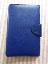 Filofax bright blue for sale  CHRISTCHURCH