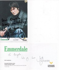 Jeff hordley emmerdale for sale  REDCAR