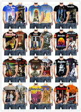 Camisetas femininas/masculinas de manga curta moda casual estampa 3D Status Quo comprar usado  Enviando para Brazil