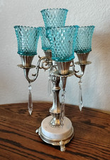 Candelabra arm blue for sale  Peyton
