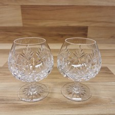 Pair lead crystal for sale  TAUNTON