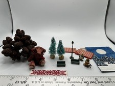 Casa de muñecas miniatura, escala 1/12, lote de accesorios y decoración segunda mano  Embacar hacia Mexico