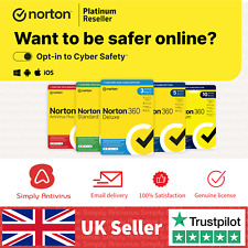 Norton 360 antivirus usato  Spedire a Italy