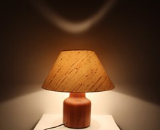 Lampe table teck d'occasion  Saint-Ouen