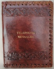 Pochette cuir vintage d'occasion  Aulnay-sous-Bois