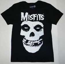 Camiseta preta Rock Band Misfits clássica caveira com logotipo nova comprar usado  Enviando para Brazil