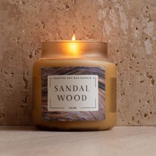 Sandalwood scented soy for sale  LONDON