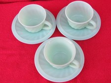 Tasse soucoupe opaline d'occasion  Imphy